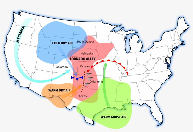 Open - Tornadoes Most Likely To Occur, transparent png download