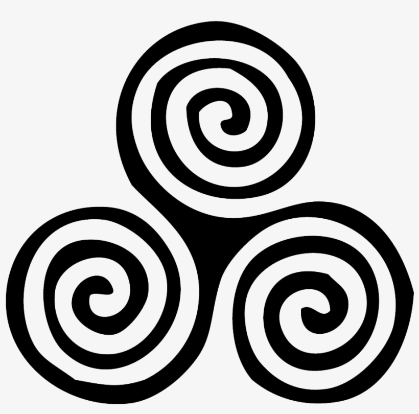 Tripple-spiral - Pictish Symbols, transparent png download
