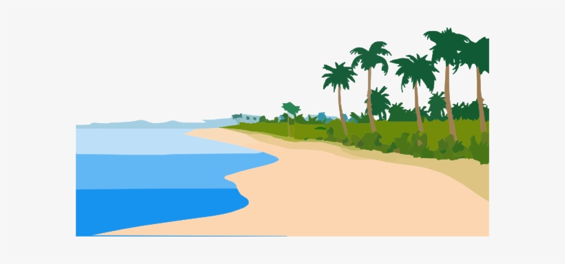 Free Icons Png - Sea Shore Clip Art, transparent png download