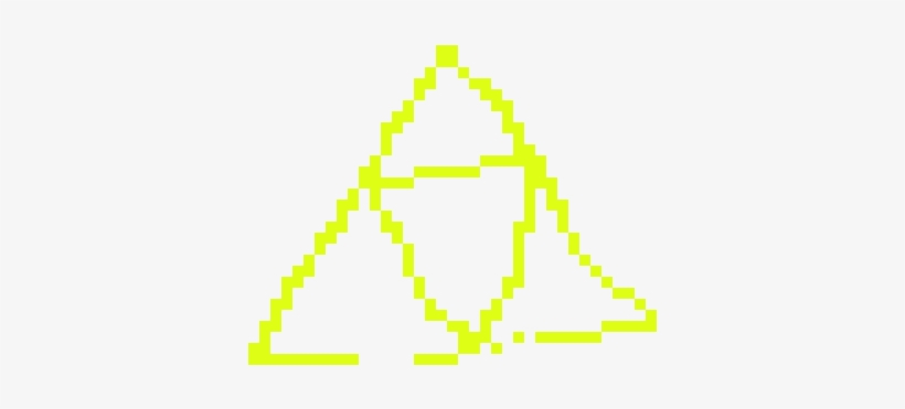 Triforce - Pixel Art, transparent png download