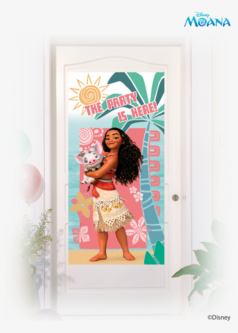 Clipart Resolution 810*1080 - Disney Moana Door Poster, transparent png download