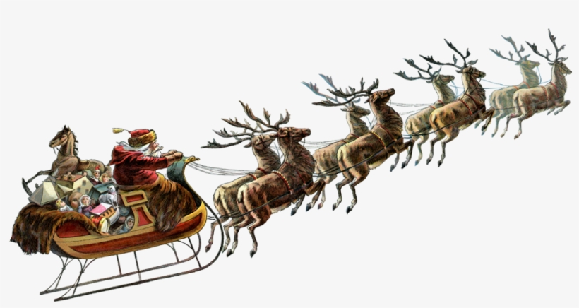Thumb Image - Santa Claus Sled Png, transparent png download