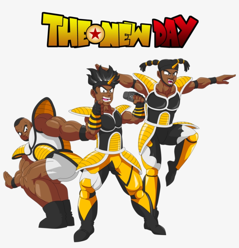 Fandom - Wwe Dibujos De The New Day, transparent png download