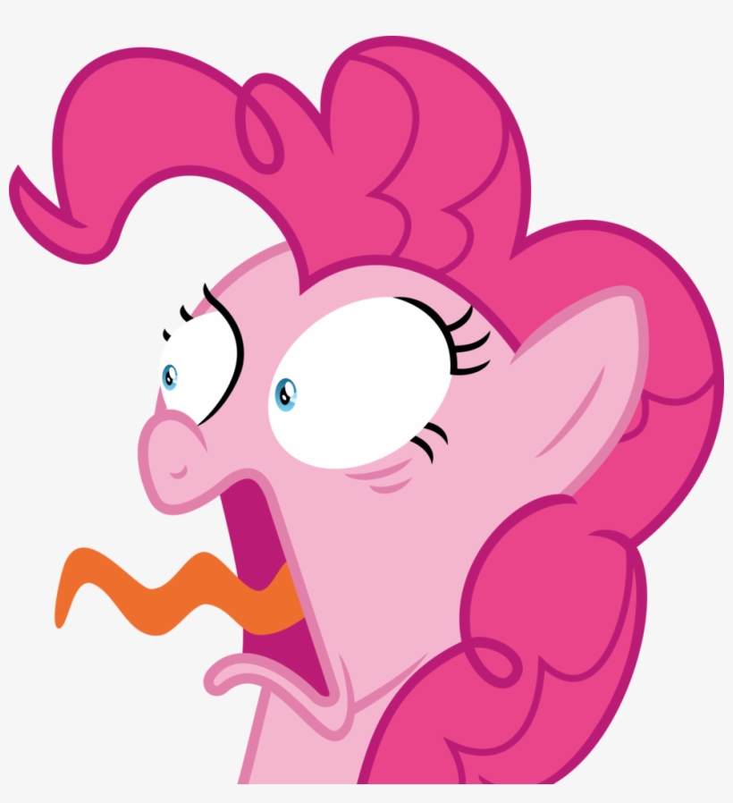 Thejawbr34ker's Avatar - Pinkie Pie Vector Shocked, transparent png download