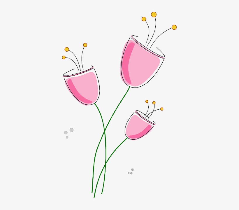 Flowers, Flower, Summer Flowers, Purple Flowers, Purple - Flores En Vectores Png, transparent png download