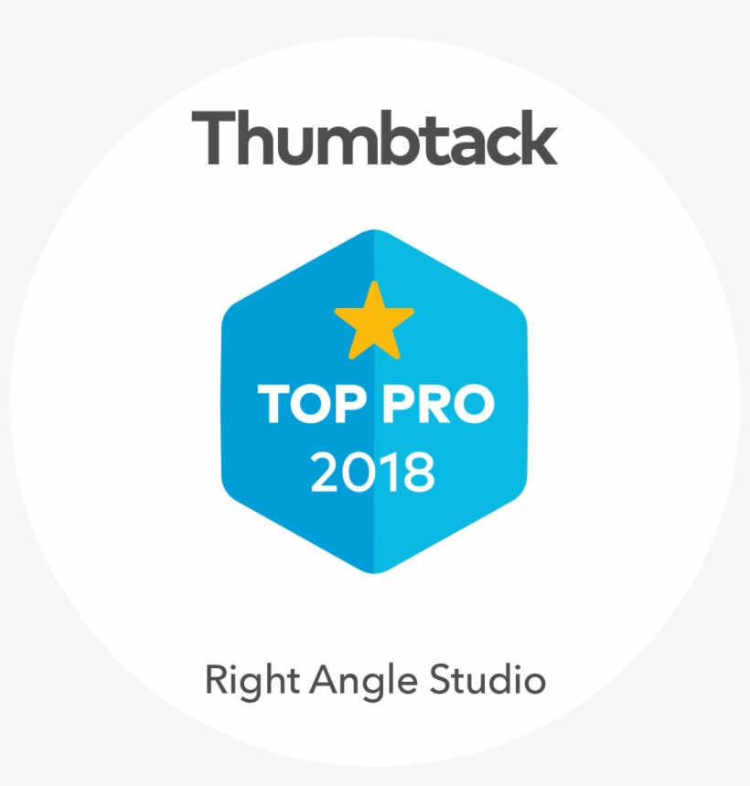 Right Angle Studio Thumbtack Top Pro - Thumbtack Top Pro 2018 Logo Png, transparent png download