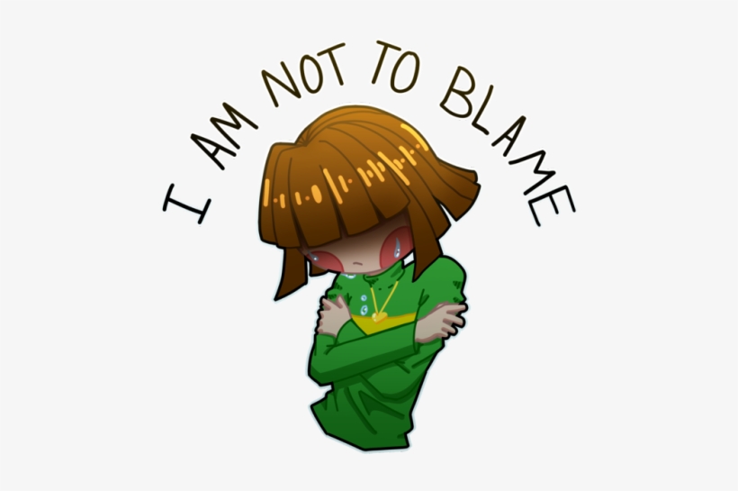 My Rp Chara, I Should Really Give Them An Alternate - Cartoon, transparent png download