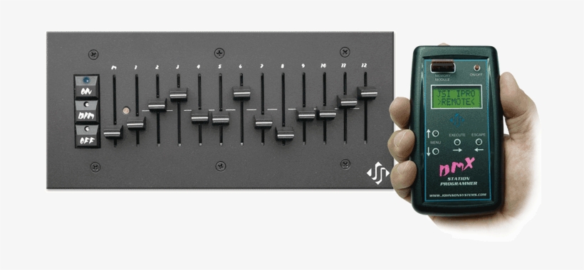 Retrofit Cs-dmx Series Programmable Manual Dmx Control - Johnson Systems Cs-ipro Wireless Handheld Programmer, transparent png download