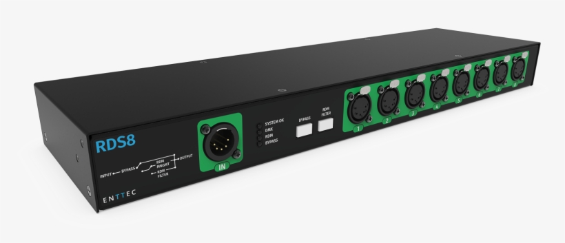 An 8 Port, Fully Isolated Splitter That Is Totally - Enttec Dmx/rdm Splitter Rds8, transparent png download