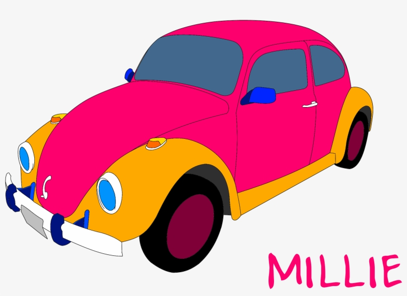 Millie The Vw Beetle Non Render - Volkswagen Beetle, transparent png download