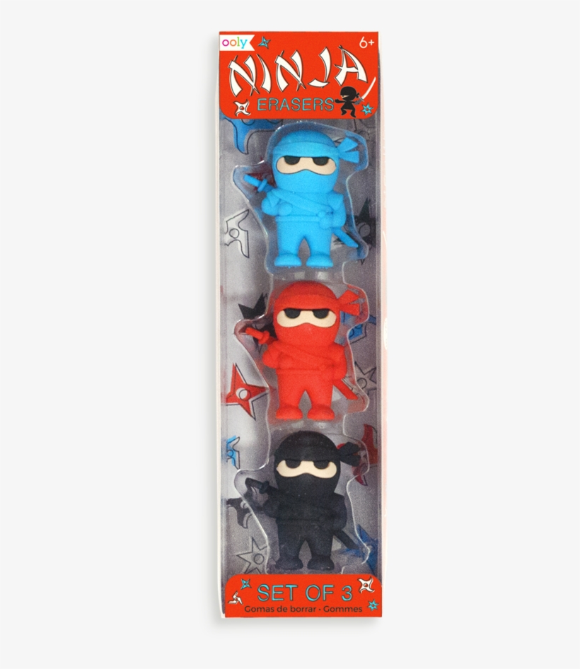 Ooly Ninja Erasers, transparent png download