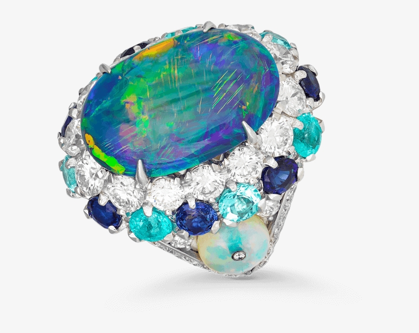 Opal Ring 11091152 W1 Copy - Opal, transparent png download
