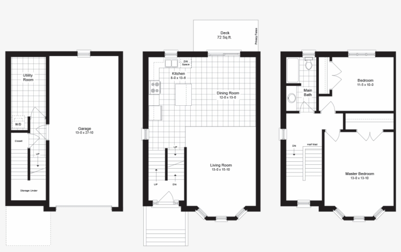 1488 Sqft - 2 Bedrooms - Floor Plan, transparent png download