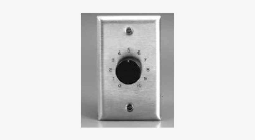 Lowell Volume Control 25-watt Stainless Steel - Lowell 10015lvc Single Gang 100w Volume Attenuator, transparent png download