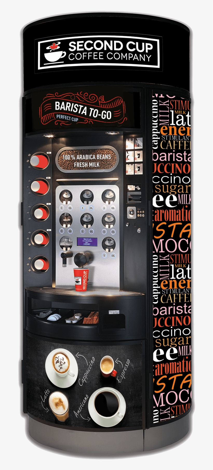 Barista To-go Vending - Craft Coffee Vending Machines, transparent png download