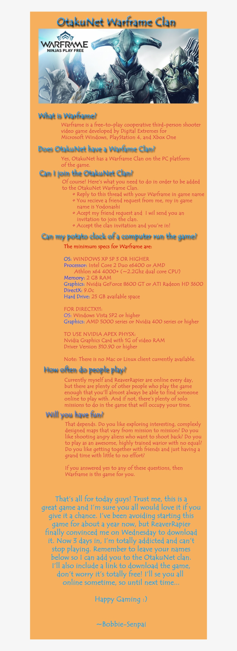 7hxothi - Warframe Game Guide, transparent png download