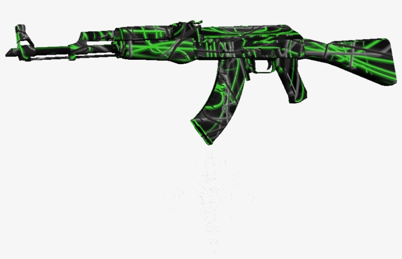Ak-47 Techno - Counter Strike Global Offensive Ak, transparent png download