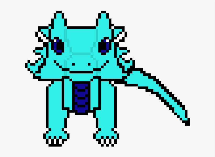 Dragon Sprite -tail - Pixel Art, transparent png download