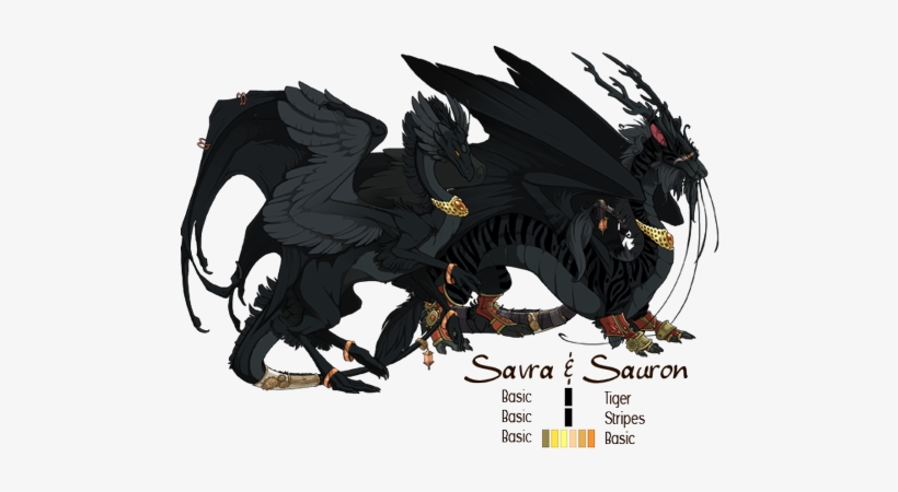 Savra-sauron - Brutal Headdress Flight Rising, transparent png download