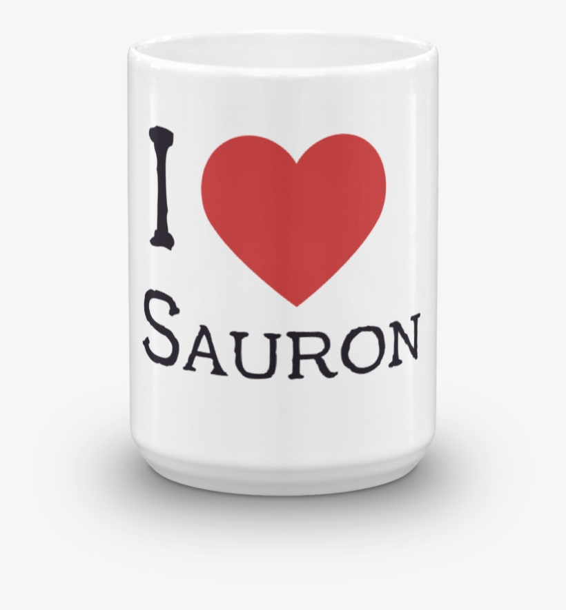 I <3 Sauron - Mug, transparent png download