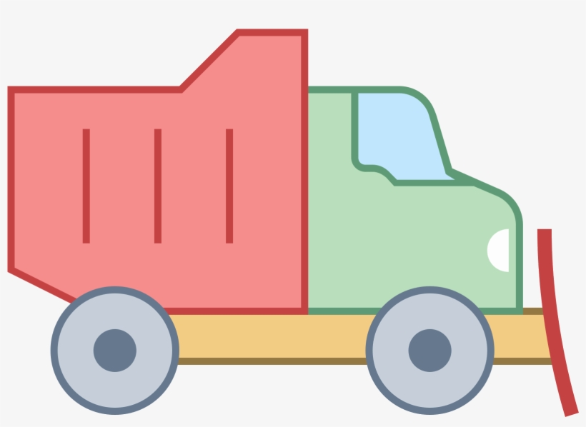 Snow Plow Icon - Icon, transparent png download