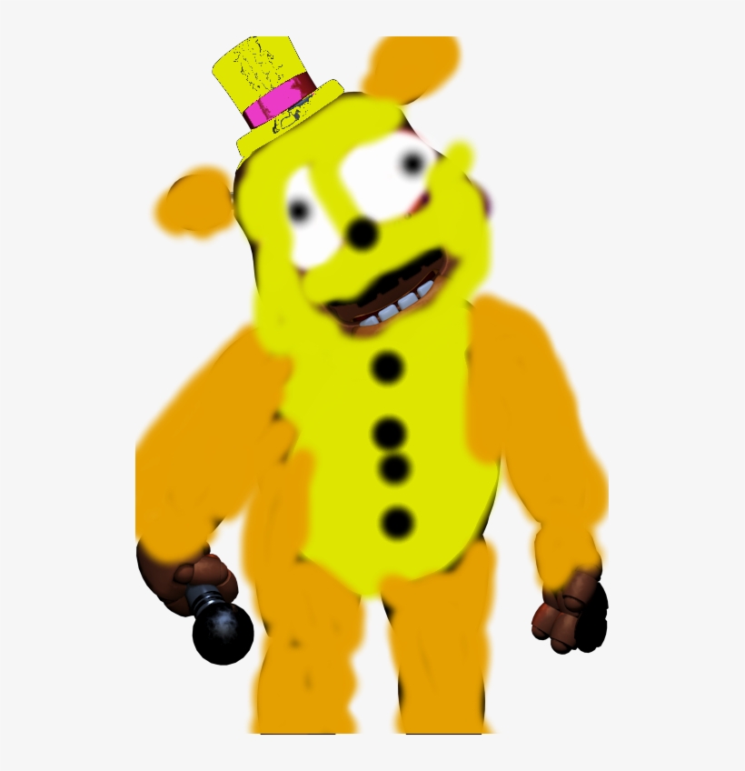 So I Was Photoshoping Toyfreddy And I Made Toy Fredbear - Toy Animatronics, transparent png download