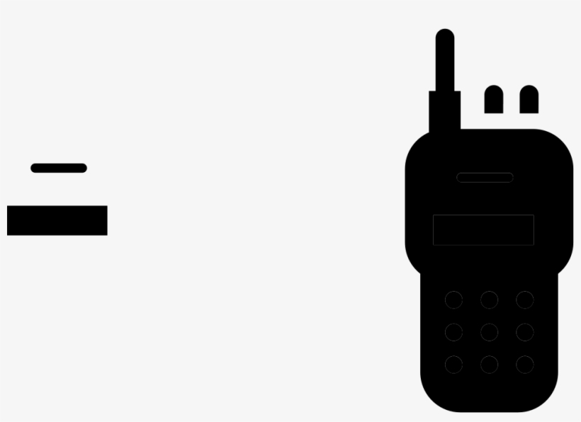 Walkie-talkie - - Gadget, transparent png download