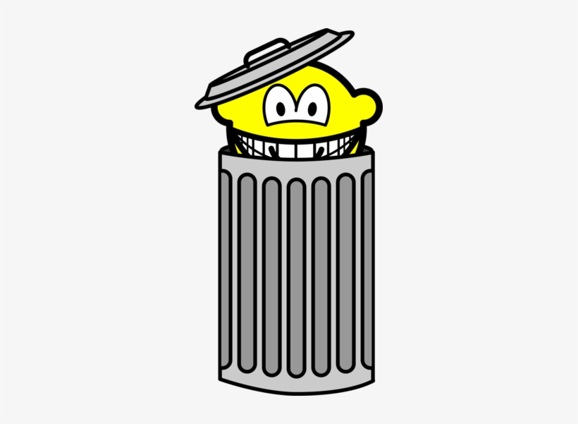Trash Can Buddy Icon Smileys, Icons, Canning, Emoticon, Smile PNG