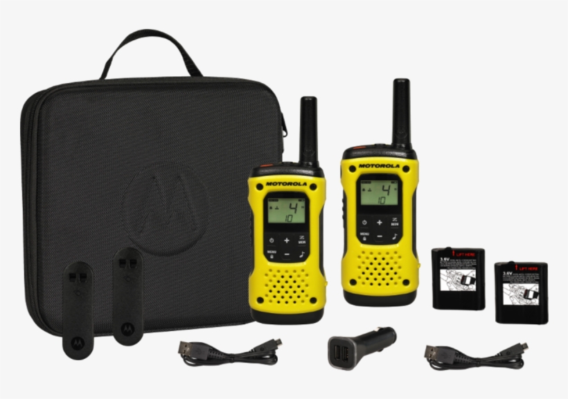 Walkie Talkie Free License Waterproof Consumer Radio - Motorola T92 H2o, transparent png download