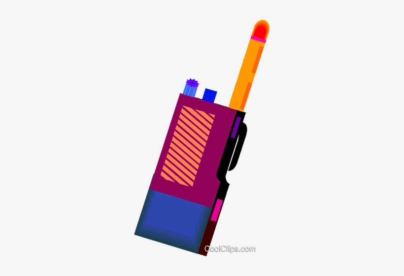 Walkie-talkie Talky Royalty Free Vector Clip Art Illustration - Victory, transparent png download