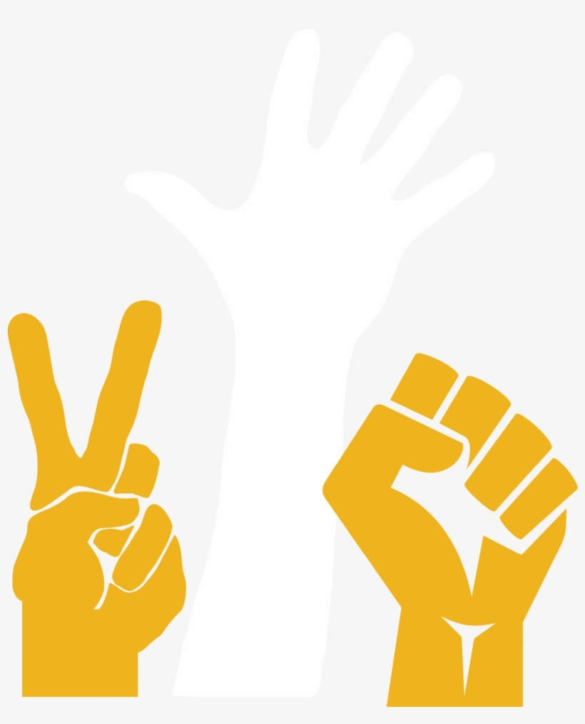 Share With 5 Young Women Age 18-25 Urge Them To Join - Raised Fist, transparent png download