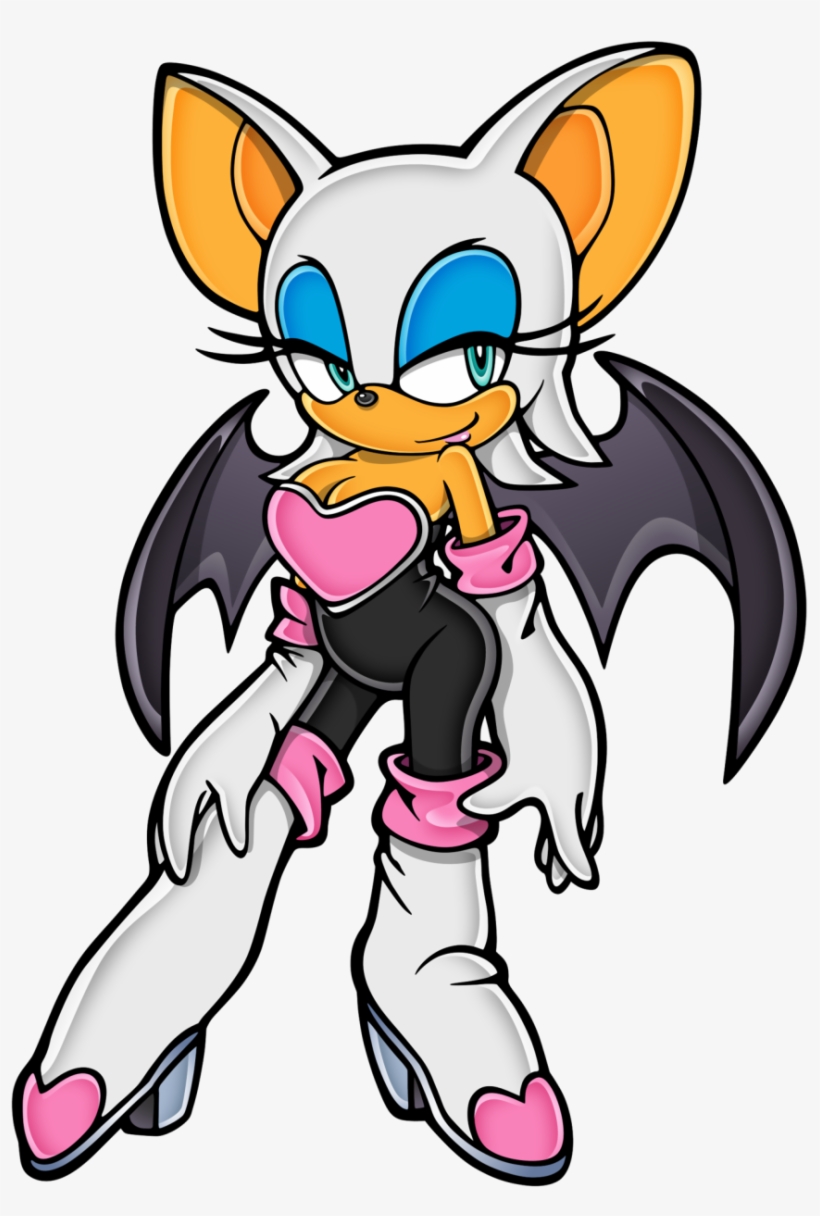 Sa2 Rouge - Rouge The Bat And Rarity, transparent png download