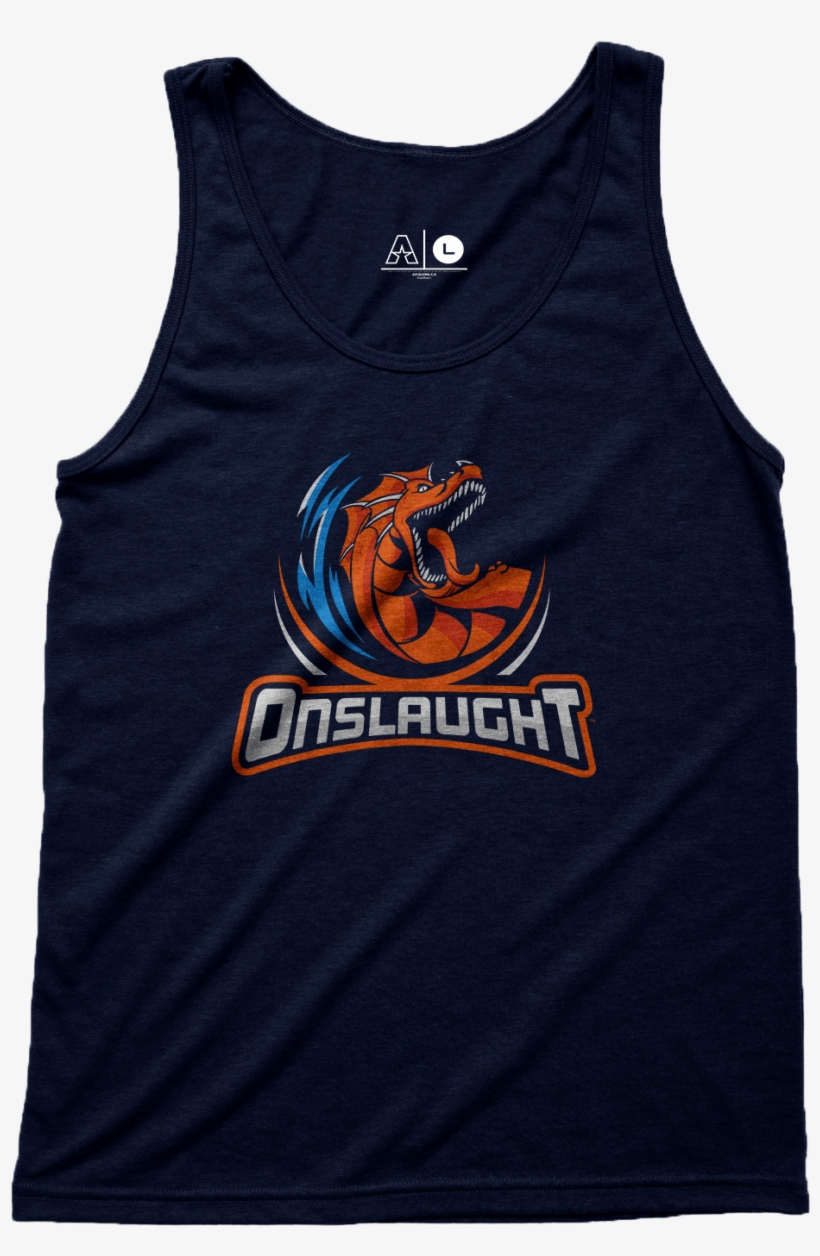 Onslaught Logo Tank - Onslaught Clan, transparent png download