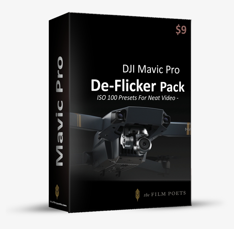 Deflicker Pack For Dji Mavic Pro - Dji Mavic Pro 4k Quadcopter Drone, transparent png download