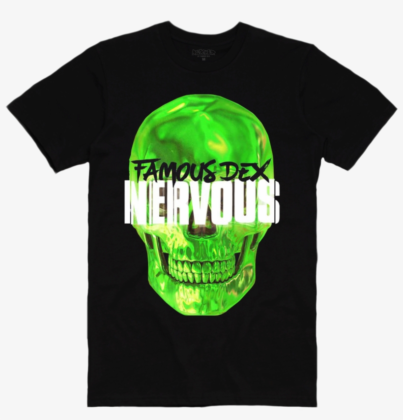Nervous T-shrit - Black - Famous Dex Feat Lil Baby Jay Critch, transparent png download