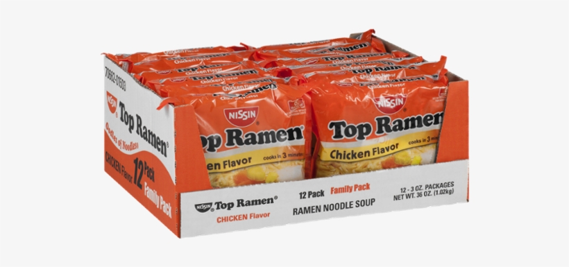 Nissin Top Ramen Chicken 3 Oz, transparent png download