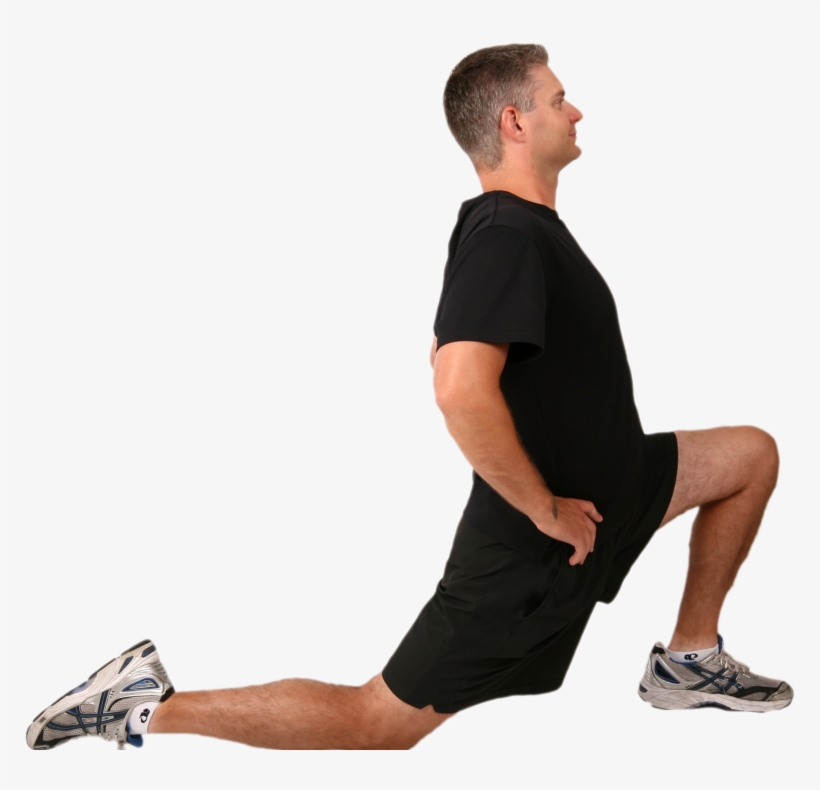 Stretching Png - Iliopsoas Stretch, transparent png download