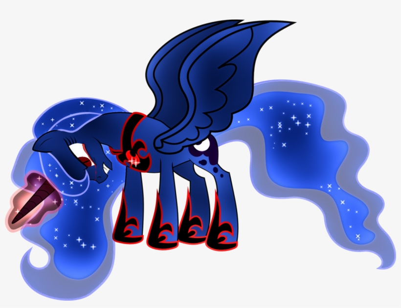 Dsana, Blood, Crying, Evil Luna, Princess Luna, Safe, - Blood Moon Luna Mlp, transparent png download