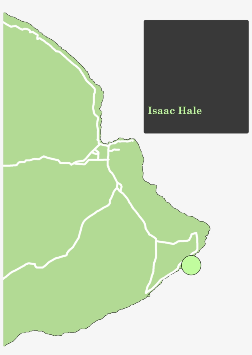 Isaachalehilomap - Wai'olena Beach Park, transparent png download