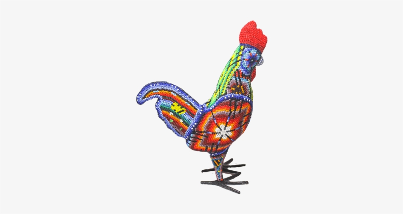 Tierra Huichol Not Only Promotes The Huichol Art, It - Rooster, transparent png download
