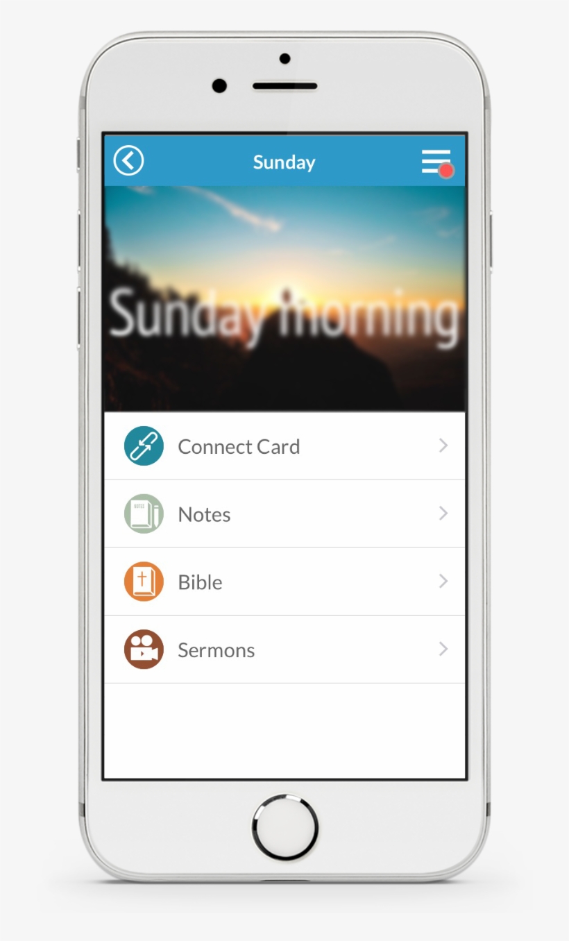 Blurred Header Icons - Iphone, transparent png download