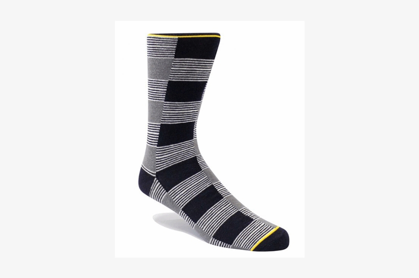 Blurred Lines Grey - Sock, transparent png download