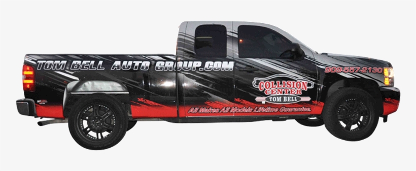 Chevy Truck Wrap Using 3m For Tom Bell Collision Cente - Chevrolet, transparent png download