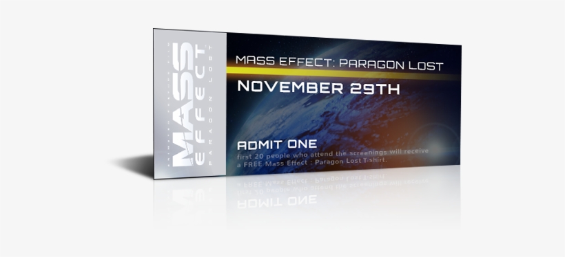 Mass Effect - Paragon Lost (2012), transparent png download