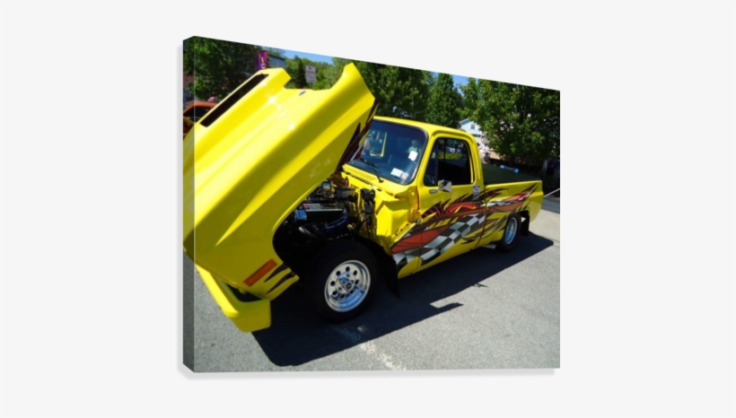 Awesome Chevy Truck Canvas Print - Ford Super Duty, transparent png download