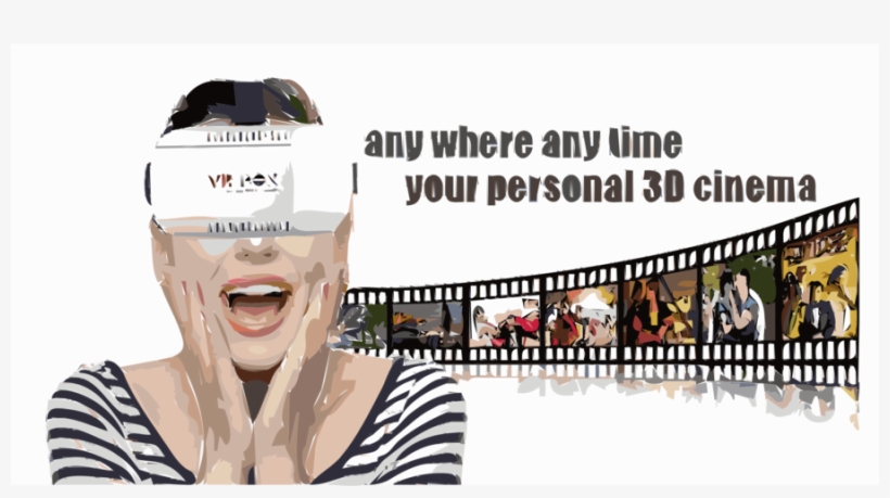 Vr Box Clipart Virtual Reality Headset Google Cardboard - Virtual Reality, transparent png download
