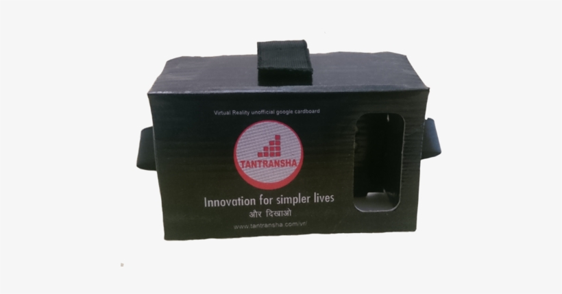 Google Cardboard- Tantransha Vr Cardboard Device - Box, transparent png download