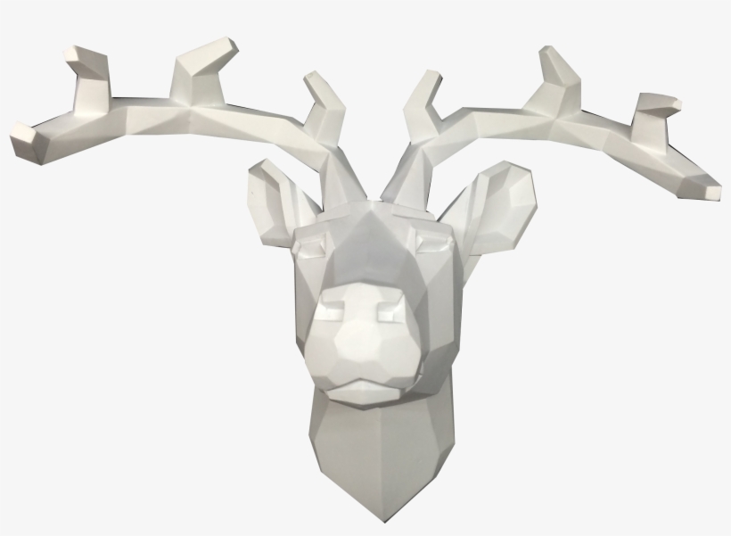 Easy Days Geometric Wall Art - Roe Deer, transparent png download