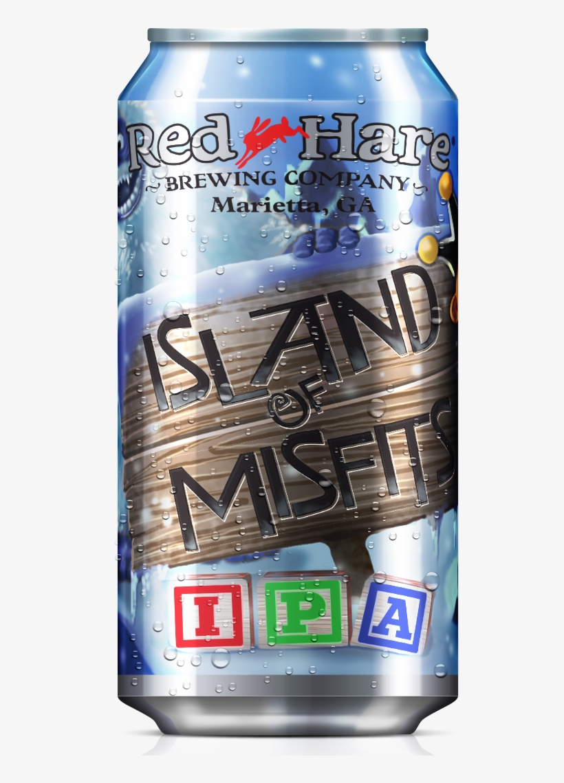 Island Of Misfits Ipa - Red Hare Brewery, transparent png download