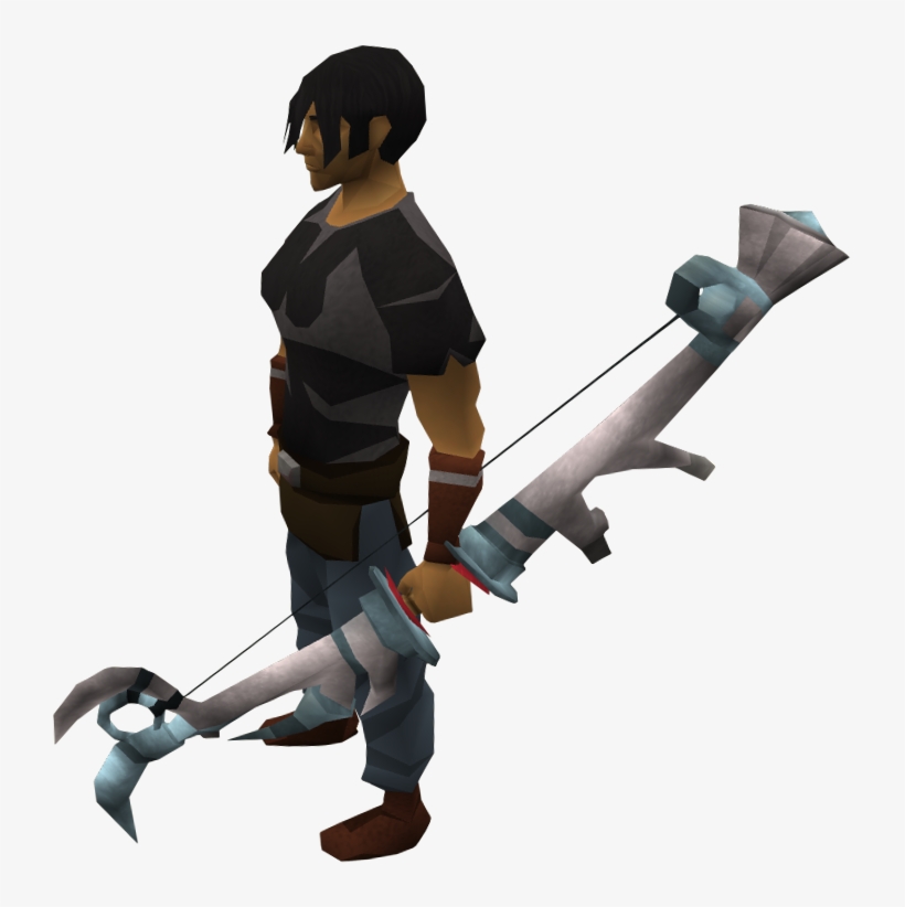 Runescape White Stag Bow, transparent png download